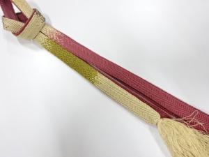 正絹　手組帯締め